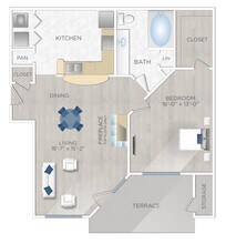 LE TUSCANY (A2) 15106 floor plan